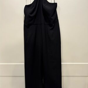 Lane Bryant Black Structured Jumpsuit